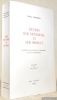 Etudes sur Stendhal et sur Proust recueillies par ses élèves en témoignage de leur reconnaissance. Avant-Propos de René Jasinski.. VIGNERON, Robert.