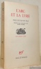 L’Arc et la Lyre. Traduit de l’espagnol par Roger Munier. Collection Les essais CXIX.. PAZ, Octavio.