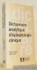 Dictionnaire analytique d'épileptologie.. LOISEAU, Pierre. - JALLON, Pierre.