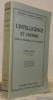 L'intelligence et l'homme. Etude de psychologie et physiologie. Nouvelle édition. Collection Bilbiothèque de Philosophie Contemporaine.. RICHET, ...