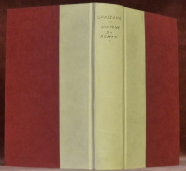 Histoire du roman et de ses rapports avec l’histoire dans l’antiquité grecque et latine. 2e Edition.. CHASSANG, A.