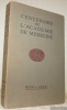 Centenaire de l’Académie de Médecine 1820-1920. Publié par les soins du Bureau de l’Académie.. 