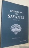 Journal des Savants. Fondé en 1665. Publié par l’Institut de France Académique des Inscriptions et Belles-Lettres. Année 2018 - 2. Juillet-Décembre.. 