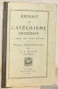 Extrait du Catéchisme Diocésain à l’usage des classes moyennes de la Paroisse d’Estavayer-le-Lac.. DEVAUD, J. A.