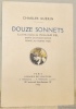 Douze sonnets. Illustrations de William Fel dont un frontispice gravé au vernis mou.. GUERIN, Charles.