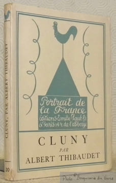 Cluny. Frontispice de C. Lebreton. Collection Portrait de la France, n.° 8, deuxième série.. THIBAUDET, Albert