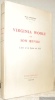 Virginia Woolf et son oeuvre. L’art et la quête du réel. Collection Etudes Anglaises, 13.. GUIGUET, Jean.