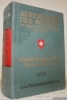 Adressbuch der Schweiz für Industrie, Gewerbe, Handel und Export. Gegründet 1888. Unter Benützung amtlicher Quellen neu bearbeitet. Anleitung zum ...
