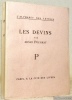 Les Devins. Collection L’Alphabet des Lettres.. POURRAT, Henri.