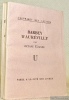 Barbey d’Aurévilly. Collection L’Alphabet des Lettres.. UZANNE, Octave.
