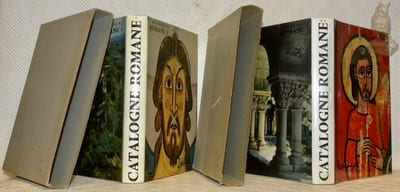 Catalogne Romane I et II. Tome I. Préface de Jean Ainaud de Lasarte. Traduit de l’espagnol par Madame C. Bernadi. Traduction allemande de Dom Albert Delfosse. Traduction anglaise de Mrs. Pamela Clarke. Photographies inédites de Jean Dieuzaide. 2e Edition. Tome II. Traduit du catalan par Emmanuel Companys. Traduction allemande de Dom Albert Delfosse et Hilaire de Vos. Traduction anglaise de Mrs. Pamela Clarke. Photographies inédites de Jean Dieuzaide. 2e Edition. Collection: la nuit des temps, nos. 12 et 13.