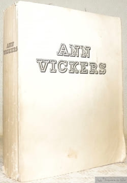Ann Vickers. Roman traduit par Maurice Rémon. Collection: Toute la Terre.. LEWIS, Sinclair.