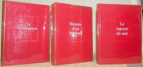 Figures à Cordouan. 3 Volumes. Tome 1: Le somnambule. Tome 2: Histoire d’un bonheur. Tome 3: La sagesse du soir. . SIMON, Pierre-Henri.