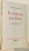 Evocations et paraboles. Traduit de l’allemand par Geneviève Bianquis. Collection Cheminements.. KASSNER, Rudolf.