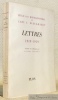 Lettres 1919 - 1929. Traduit de l’allemand par Louise Servicen.. HOFMANNSTHAL, Hugo von. - BURCKHARDT, Carl J.