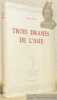 Trois drames de l'Asie. Collection des Cahiers du Rhône, série blanche, n.° 21.. LALOY, Louis.