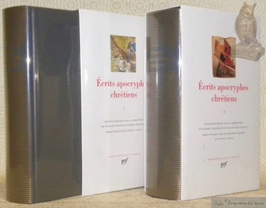 Ecrits apocryphes chrétiens I. Edition publiée sous la direction de François Bovon et Pierre Geoltrain. Index établis par Sever J. Voicu. Ecrits apocryphes chrétiens II. Edition publiée sous la direction de Pierre Geoltrain et Jean-Daniel Kaestli. Index établis par Jean-Michel Roessli et Sever J. Voicu. Collection: Bibliothèque de la Pléiade, n.° 442 et n.° 516.