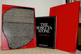 The Rosetta Stone.. ANDREWS, Carol.