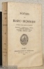 Poésies de Marc-Monnier. Deuxième édition, revue et augmentée. Amoureuses - Compagnardes - Musiques - Voyageuses - Heimweh - Parisiennes - ...