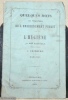 Quelques mots sur l’importance de l’enseignement public de l’hygiène. Par Félix Castella Médecin-Chirurgien à Fribourg. Mars 1862.. Castella, Félix.