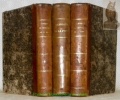 Clinique chirurgicale de l’Hôpital de la Pitié. 3 volumes.. LISFRANC, J.