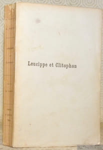 Leucippe et Clitophon. Gravures de Méaulle. Traduction de A. Pons.
