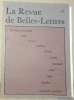 La Revue de Belles-Lettres 3-4 1976. R B L.. 