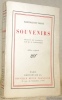 Souvenirs. Traduit de l’anglais par Mme E. Pieczynska. Edition originale.. RABINDRANATH TAGORE.