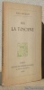 Sur la Toscane. Collection Les Roses Latines, n.° 3.. BOURGET, Paul.