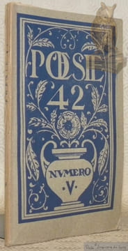 Poèsie 42, numero 5. Novembre - décembre 1942, n.° 11.. Collectif.