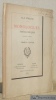 Monologues théologiques. Traduits de l’allemand par Charles Ritter.. STRAUSS, D.-F.
