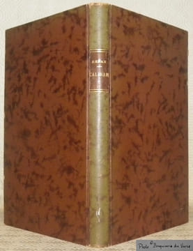 Caliban. Suite de la Tempête. Drame philosophique.. RENAN, Ernest.