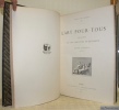 L’Art pour tous. Encyclopédie de L’art industriel et décoratif. Vingtième année, 1881, nos 494 à 517.. SAUVAGEOT, C. (directeur).
