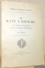 De Kant à Ritschl. Un siècle d’histoire de la pensée chrétienne. Mémoires de l’Université de Neuchâtel. Tome quatrième.. Dubois, H.