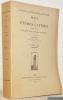 Revue des Etudes Latines. Publiée par la Société des Etudes Latines. 29e Année 1951.Tome XXIX.. 