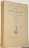 Revue des Etudes Latines. Publiée par la Société des Etudes Latines. 30e Année 1952.Tome XXX.. 