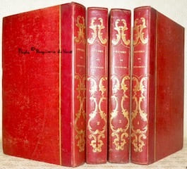 Oeuvres complètes de P. J. Béranger. Edition unique revue par l’auteur, ornée de 104 vignettes en taille-douce dessinées par les peintres les plus ...