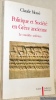 Politique et Société en Grèce ancienne. Le modèle athénien. Collection historique.. Mossé, Claude.