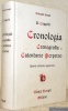 Manueli Hopeli. Cronologia. Cronografia et Calendario Perpetuo. Dal principio dell’èra cristiana ai nostri giorni. Tavole cronologico-sincrone e ...