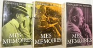 Mes m&eacute;moires. 3 volumes complets.. REYNOLD, Gonzague de.