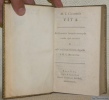 M. T. Ciceronis Vita. Ex oratoris scriptis excerpsit verba ipsa retinuit & ad Consulum seriem digessit J. H. L. Meierotto.. MEIEROTTO, J. H. L.