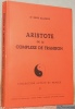 Aristote ou le complexe de trahison. Collection Action et Pensée 9.. Allendy, rené.
