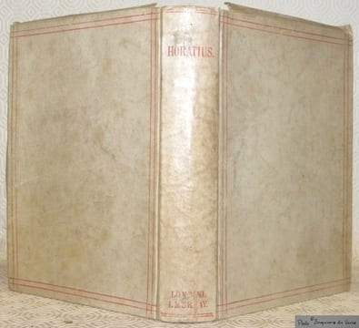 Quinti Horatii Flacci Opera. Cura H. H. Milman.. Horatii Flacci, Quinti.