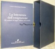 La letteratura dell’emigrazione. Gli scrittori di langua italiana nel monde.. Marchand, Jean-Jacques.