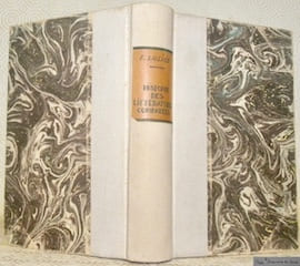 Histoire des littératures comparées. Des origines au XXe Siècle. Préface de O. Gréard. . Loliée, Frédéric.