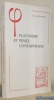 Platonisme et pensée contemporaine. Collection Bibliothèque d’Histoire de la Philosophie.. GOLDSCHMIDT, Victor