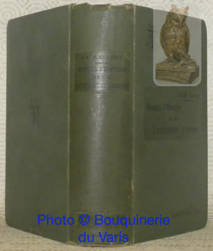 Manuel d'histoire de la littérature grecque à l'usage des lycées et collèges. Cinquième édition.. CROISET, Alfred. - CROISET, Maurice.