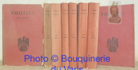 Bibliothèque. 8 Volumes. Texte établi et traduit par René Henry. Collection Byzantine. Tome I: Codices 1 - 84. Tome II: Codice 84 - 185. Tome III: ...