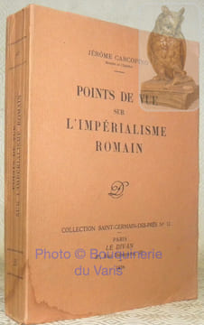 Points de vue sur l'impérialisme romain Collection Saint-Germain-des-Prés n.° 12.. CARCOPINO, Jean.