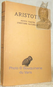 Petits traités d'histoire naturelle. Texte établi et traduit par René Mugnier. Collection des Universités de France, publiée sous le patronage de l’Association Guillaume Budé.